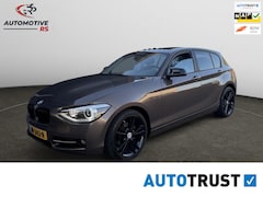 BMW 1-serie - 118i Automaat M Sport High Exec 2015 | Black Edition | Panodak | Navi | Camera | Alpine |