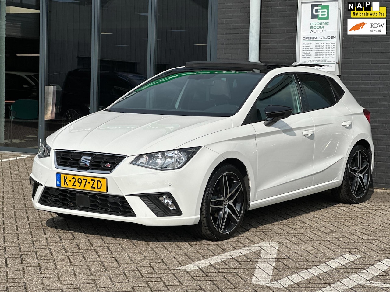 Seat Ibiza - 1.0 TSI FR Business Intense/1STE EIG/PANO-DAK/CAMERA/NAVI/NL-AUTO NAP!! - AutoWereld.nl