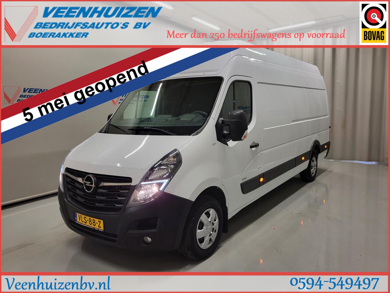 Opel Movano - 2.3CDTI 146PK L4/H3 Euro 6! - AutoWereld.nl