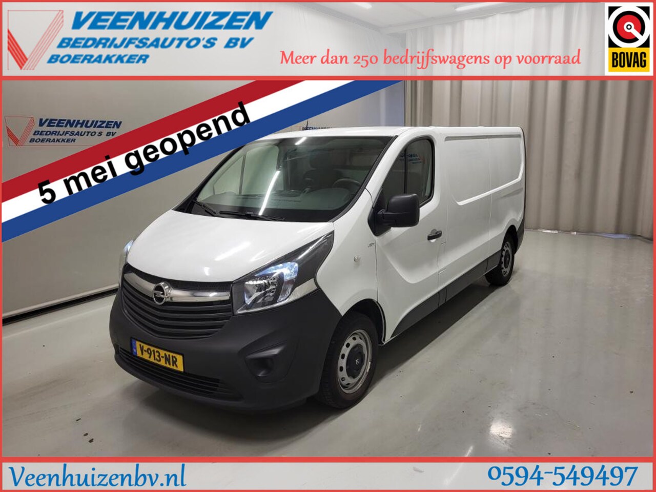 Opel Vivaro - 1.6CDTI 126PK L2/H1 Euro 6! - AutoWereld.nl