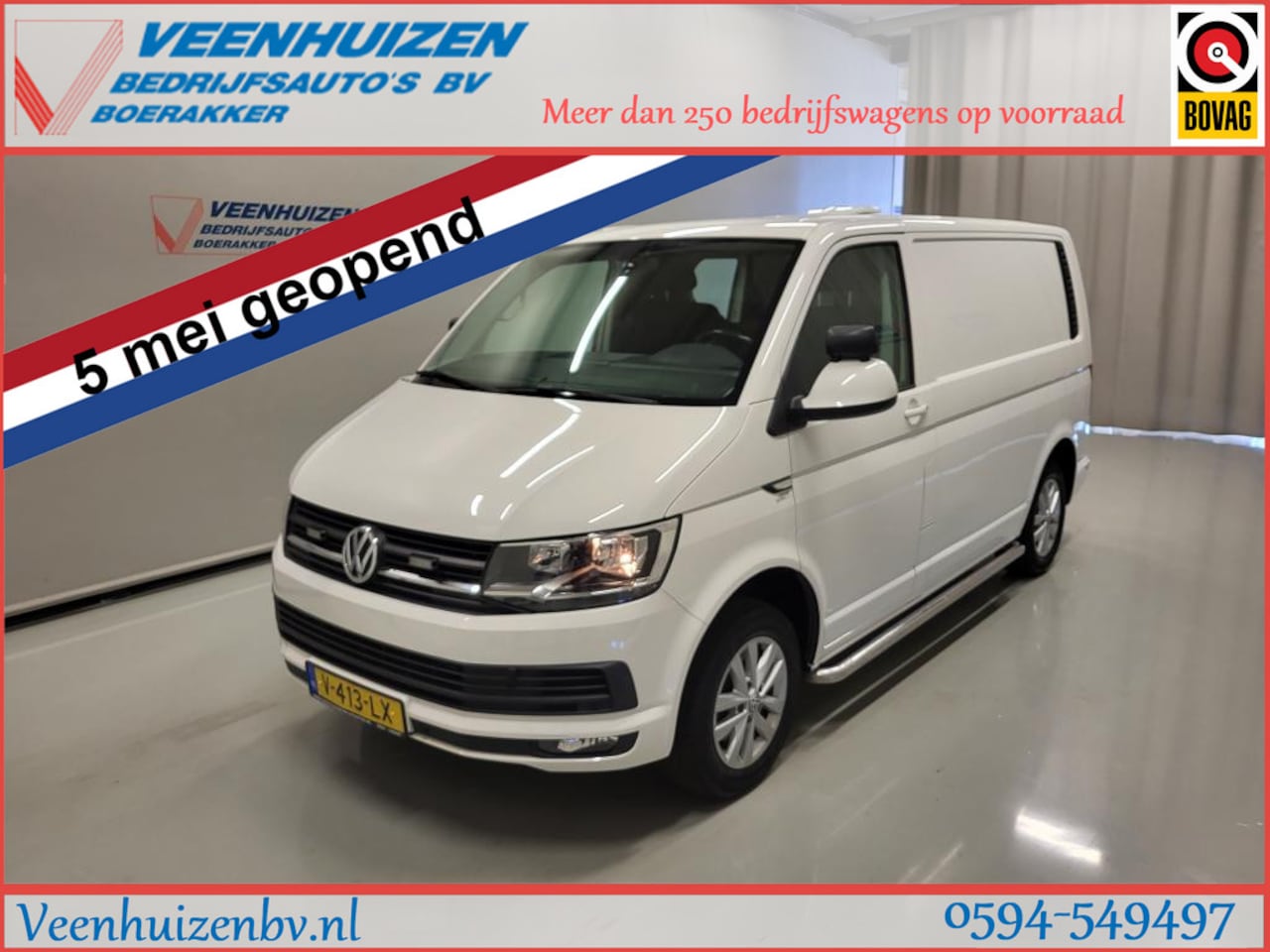 Volkswagen Transporter - 2.0TDI 150PK Automaat Euro 6! - AutoWereld.nl
