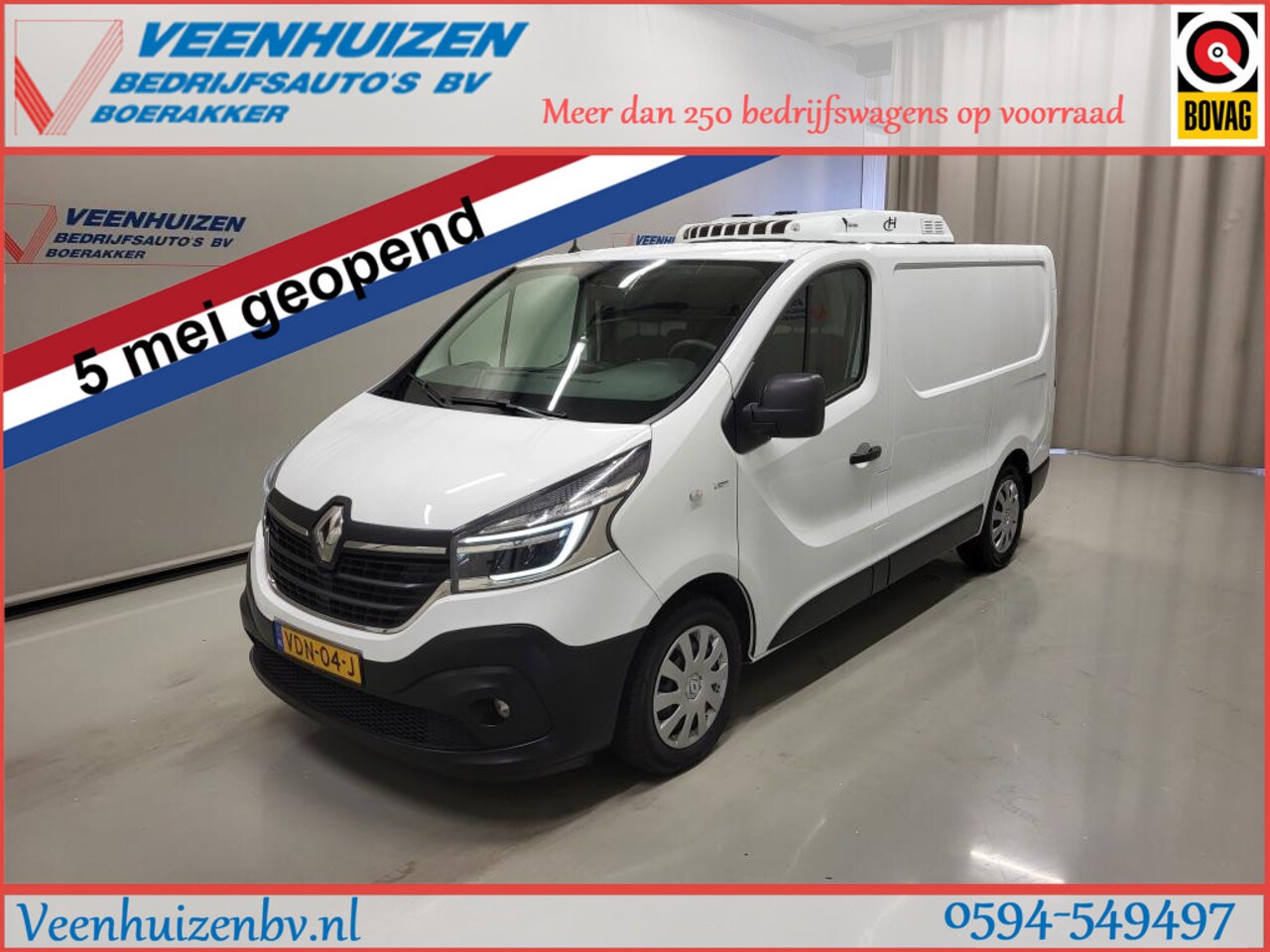 Renault Trafic - 2.0dCi 120pk Koelwagen Euro 6! - AutoWereld.nl