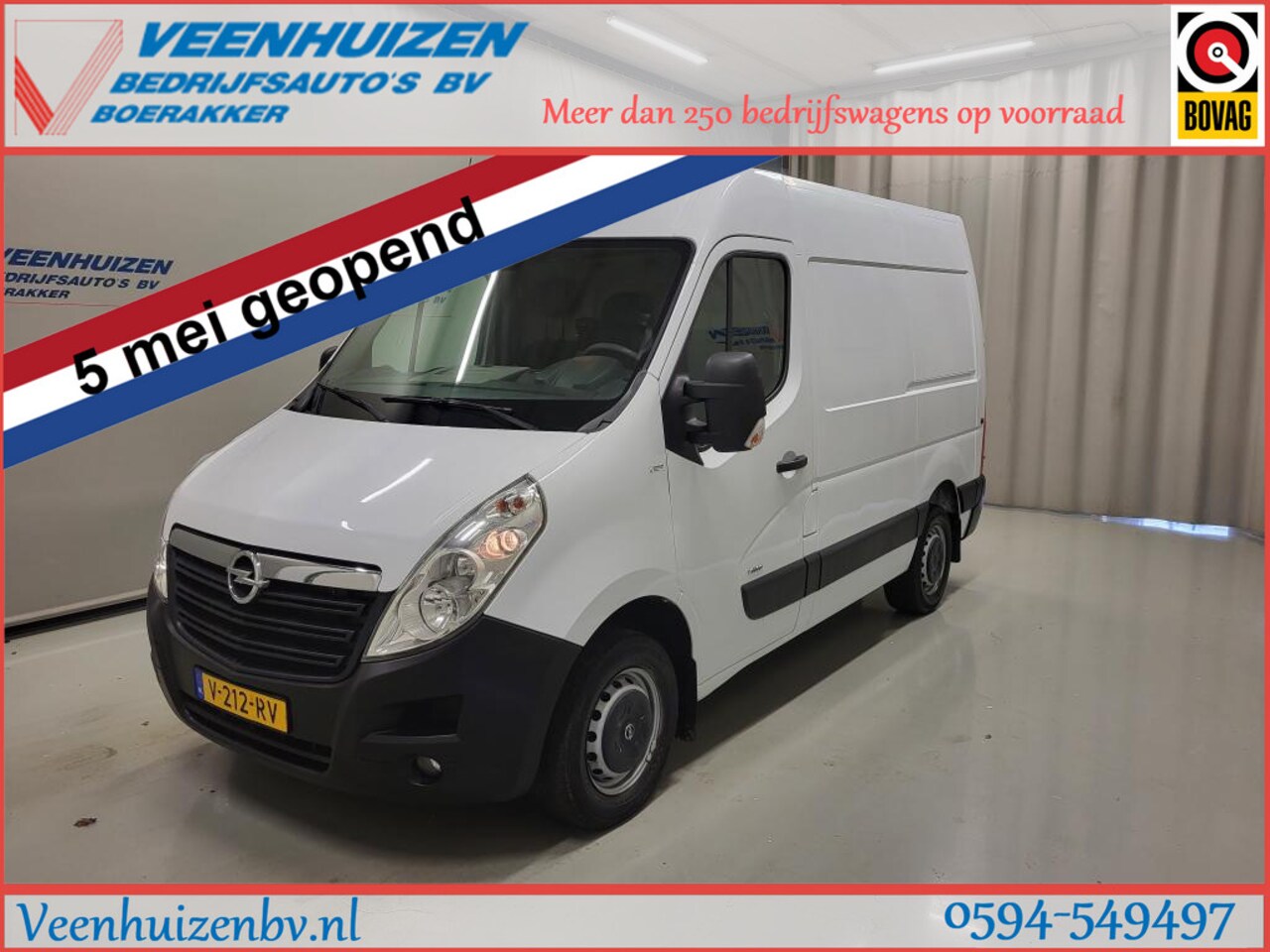 Opel Movano - 2.3CDTI 130pk L1/H2 Euro 6! - AutoWereld.nl
