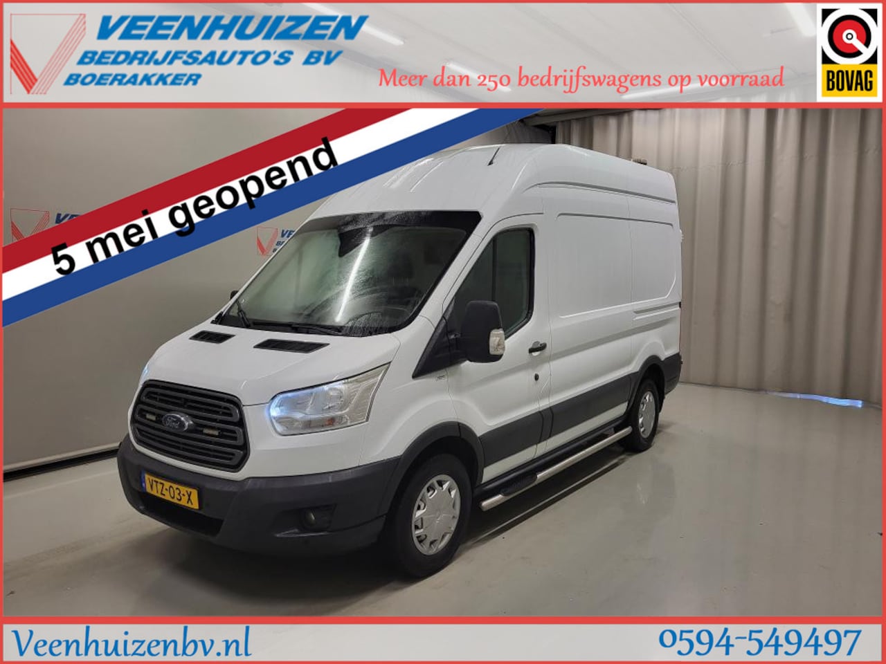 Ford Transit - 2.0TDCI 130pk L2/H3 Euro 6! - AutoWereld.nl