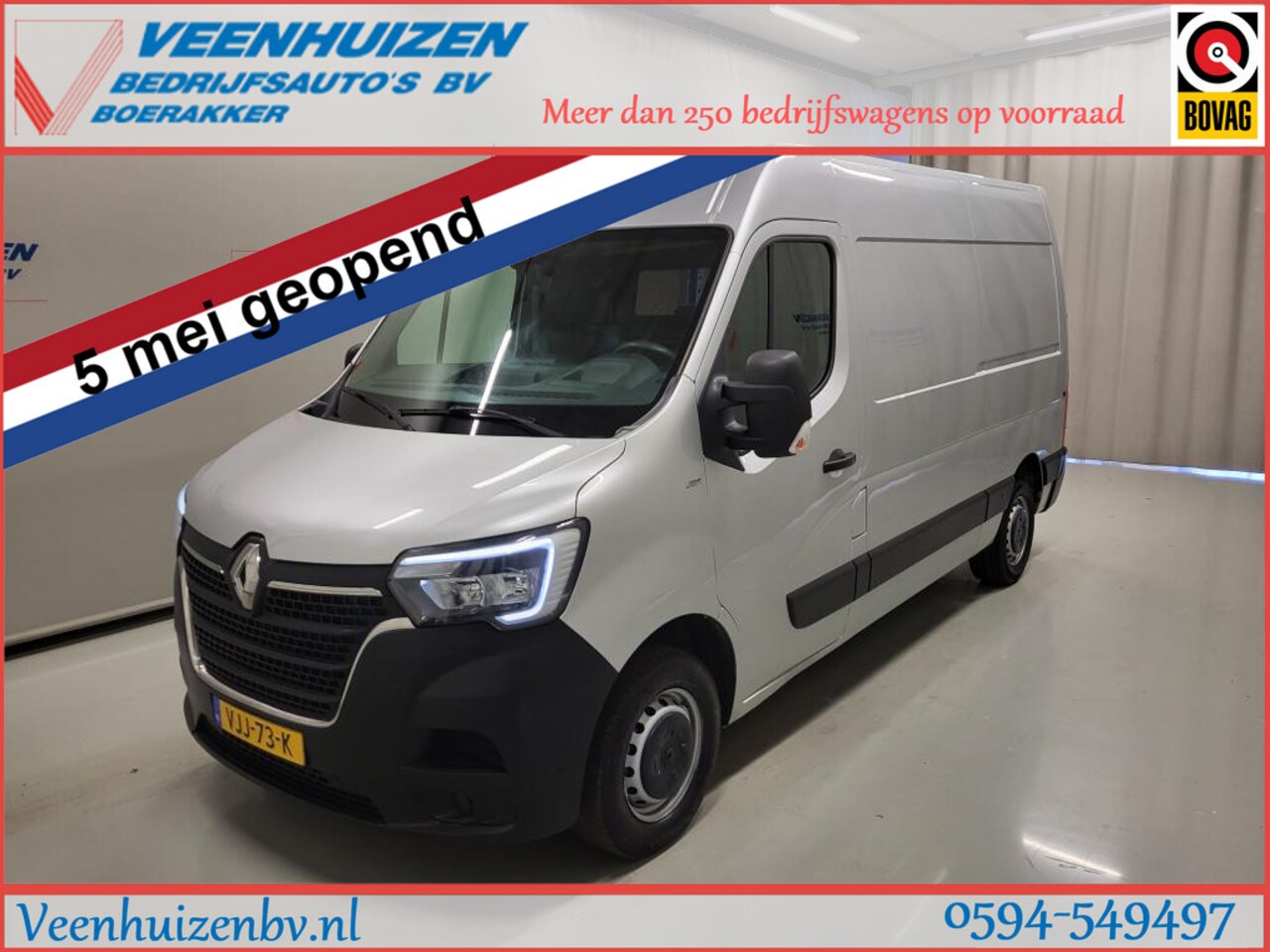 Renault Master - 2.3dCi 180pk L2/H2 Trekhaak Euro 6! - AutoWereld.nl