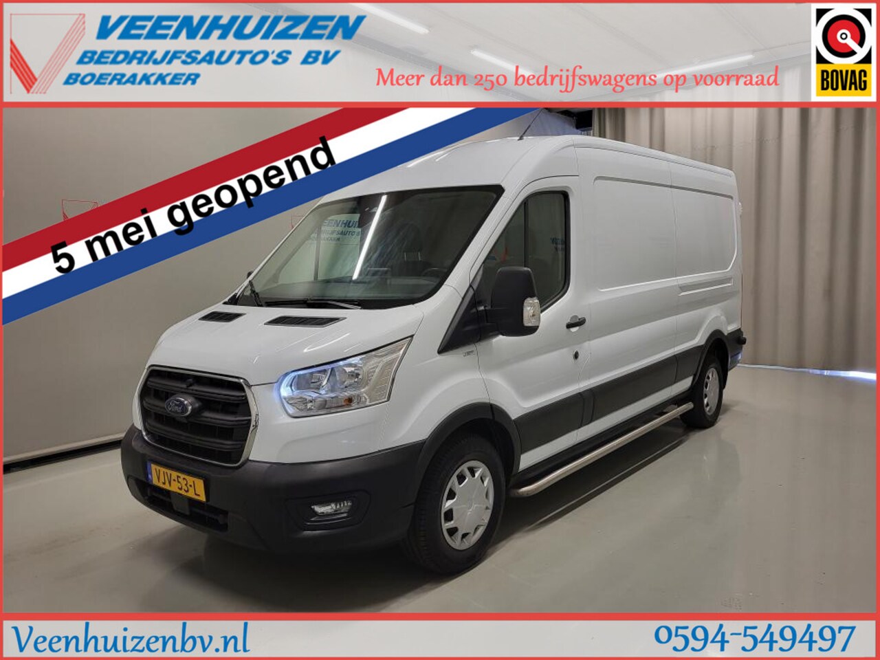 Ford Transit - 2.0TDCI 130pk L3/H2 Euro 6! - AutoWereld.nl