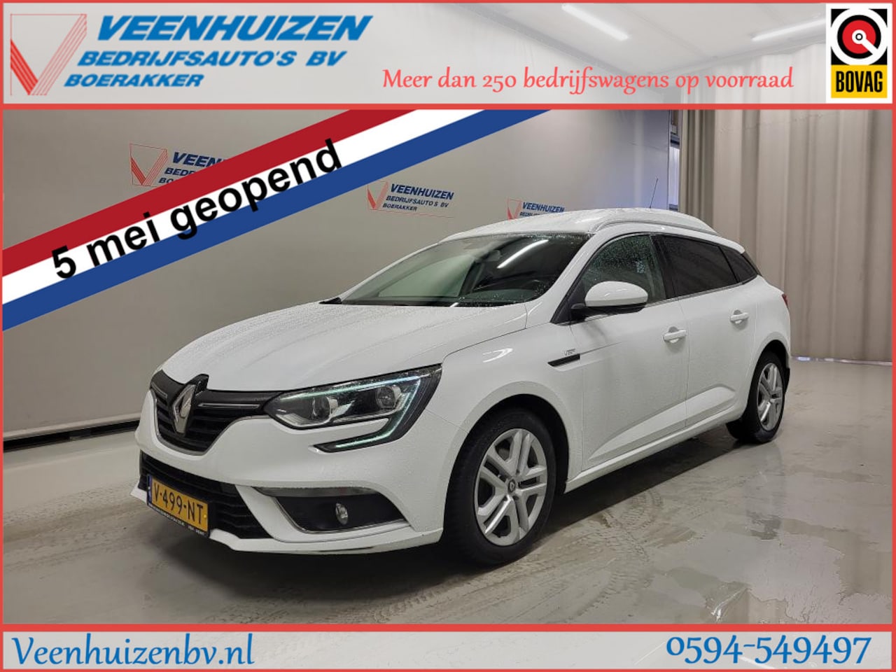 Renault Mégane - 1.5dCi 111pk Grijs kenteken Euro 6! - AutoWereld.nl