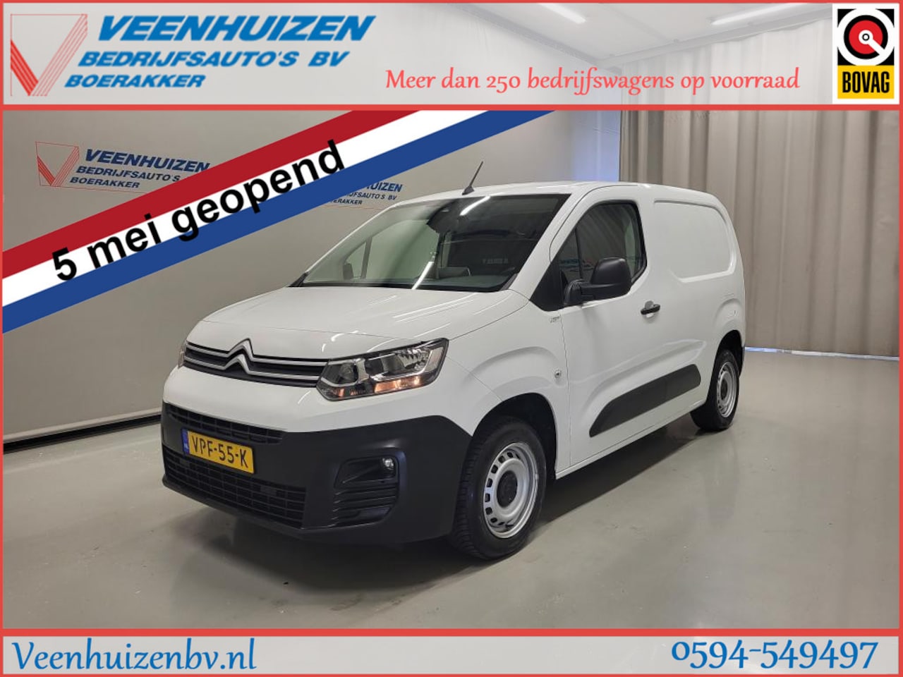 Citroën Berlingo - 1.5BlueHDI 100pk Trekhaak Euro 6! - AutoWereld.nl