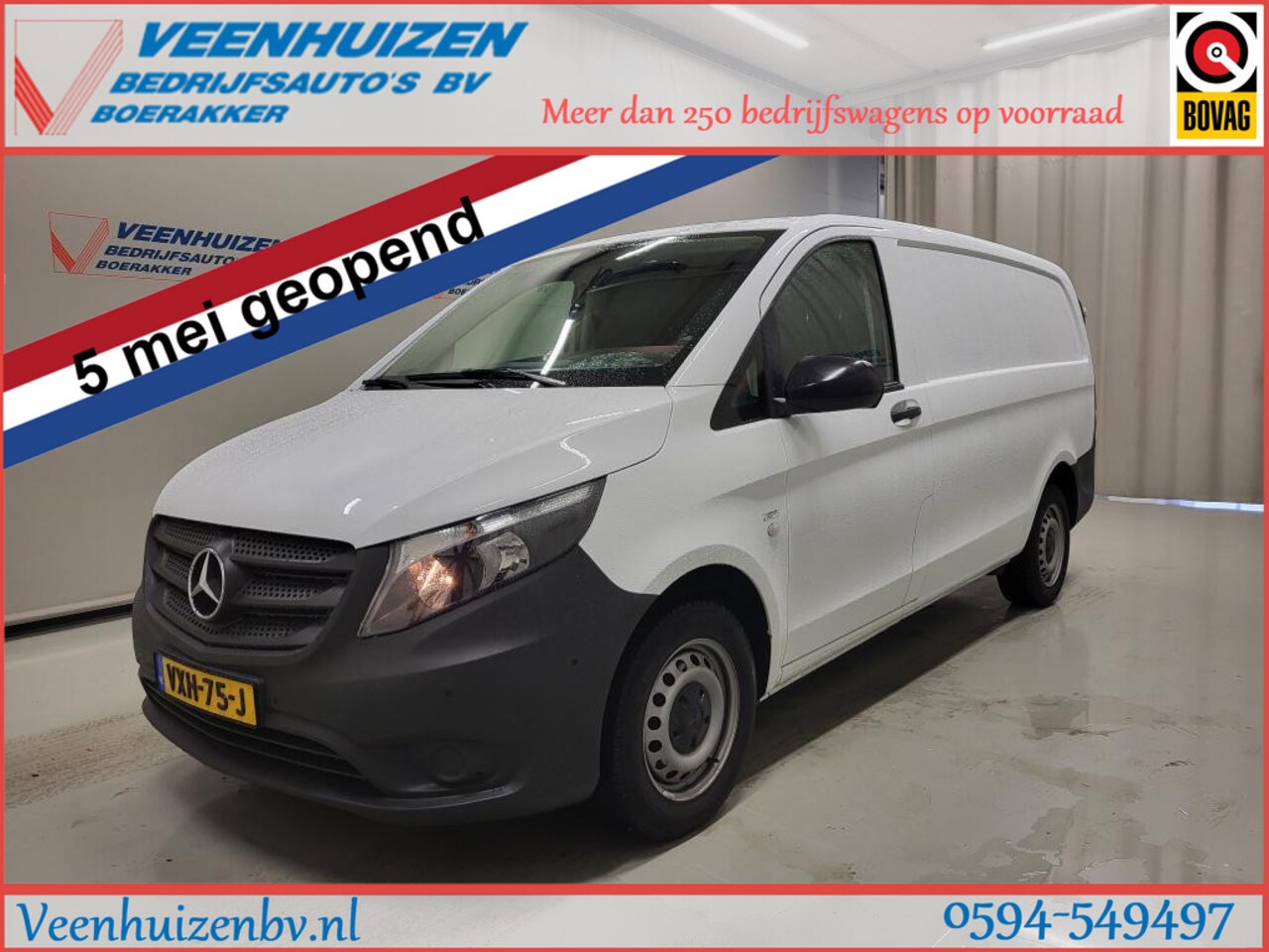 Mercedes-Benz Vito - 114CDI L2/H1 Automaat Trekhaak Euro 6! - AutoWereld.nl