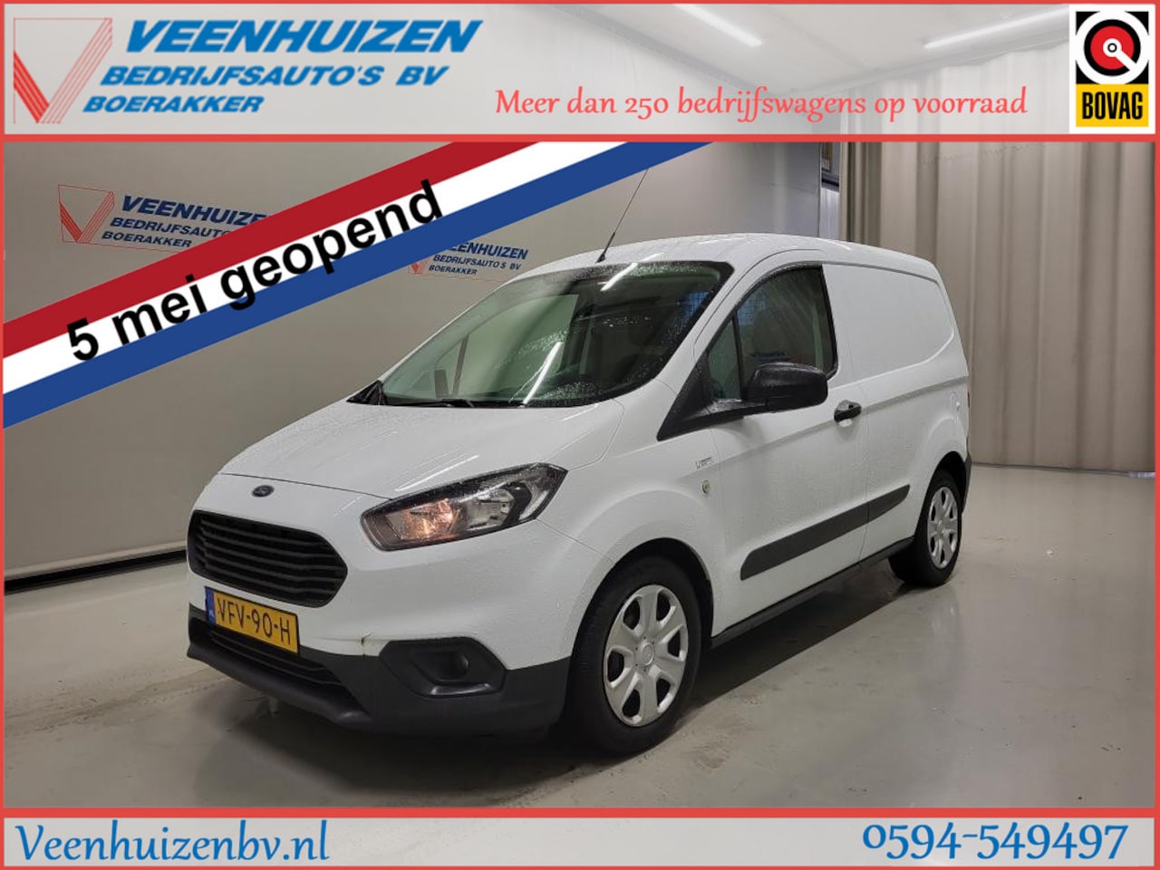 Ford Transit Courier - 1.0EcoBoost Benzine! - AutoWereld.nl