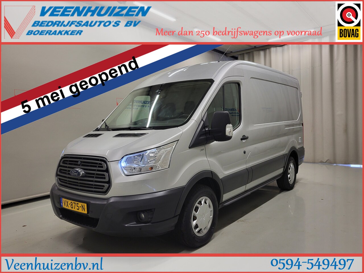 Ford Transit - 2.2TDCI L2/H2 Werkplaats Inrichting - AutoWereld.nl