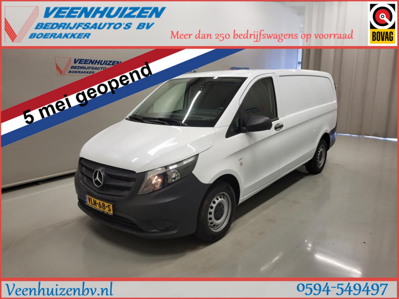 Mercedes-Benz Vito - 116CDI 164pk L2/H1 Euro 6! - AutoWereld.nl