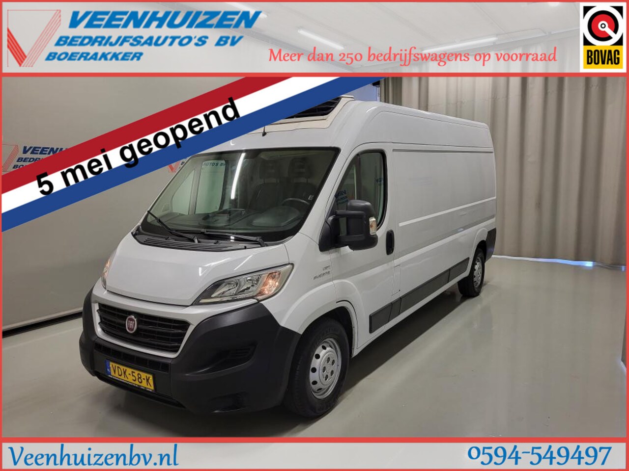Fiat Ducato - 2.3MultiJet 150pk L3/H2 Koelwagen Euro 6! - AutoWereld.nl