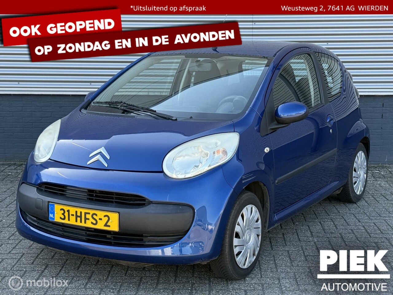 Citroën C1 - 1.0-12V Ambiance AIRCO, APK - AutoWereld.nl