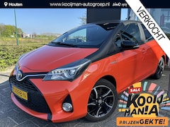 Toyota Yaris - 1.5 Hybrid Orange Sport | Unieke Kleur | Dealeronderhouden | Navigatie | Bluetooth | Licht