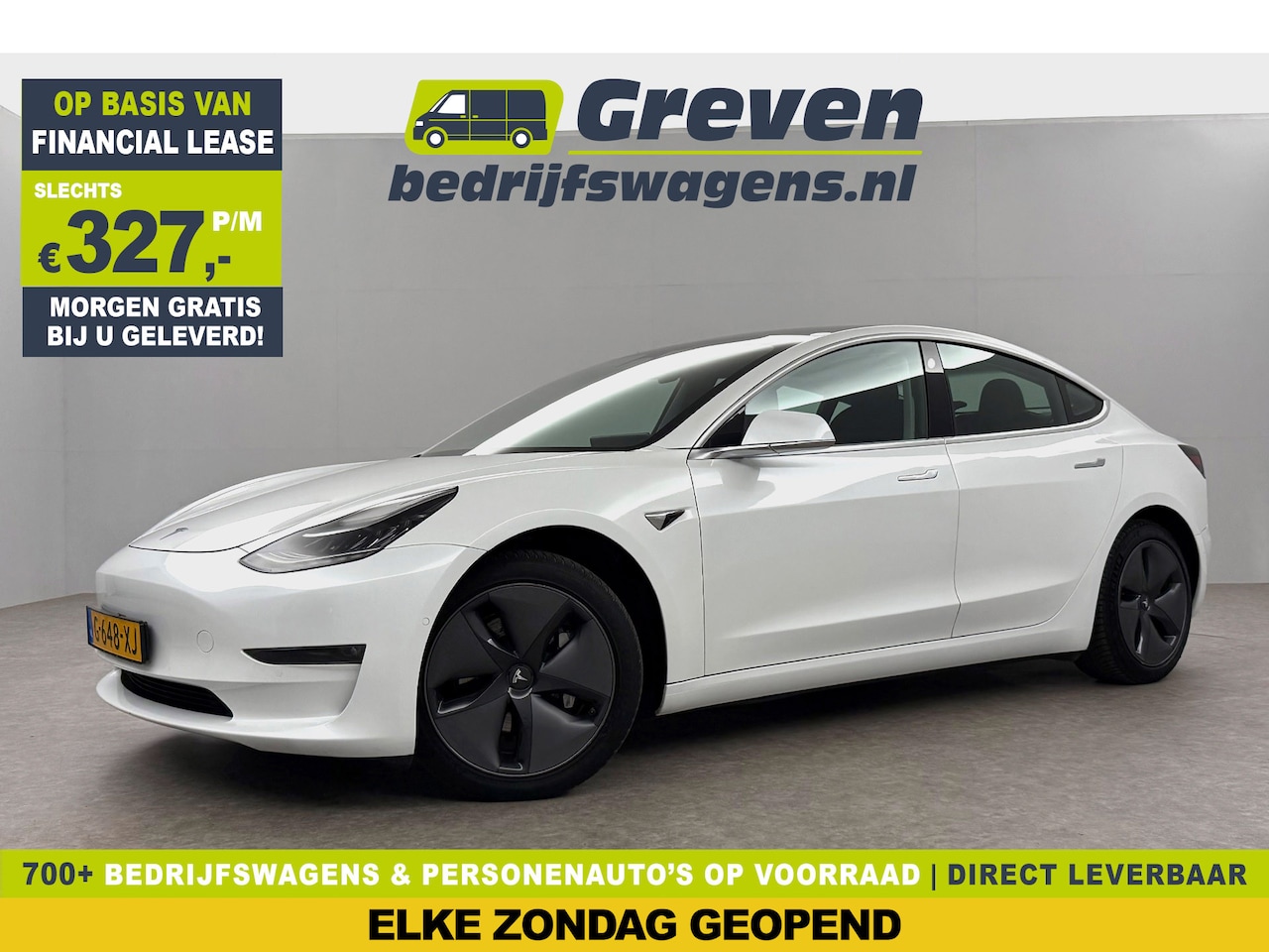 Tesla Model 3 - Long Range RWD Long Range AWD 75 kWh 351PK 360Camera Autopilot LED Pano View Leder 19"LMV Cruise Clima Na - AutoWereld.nl