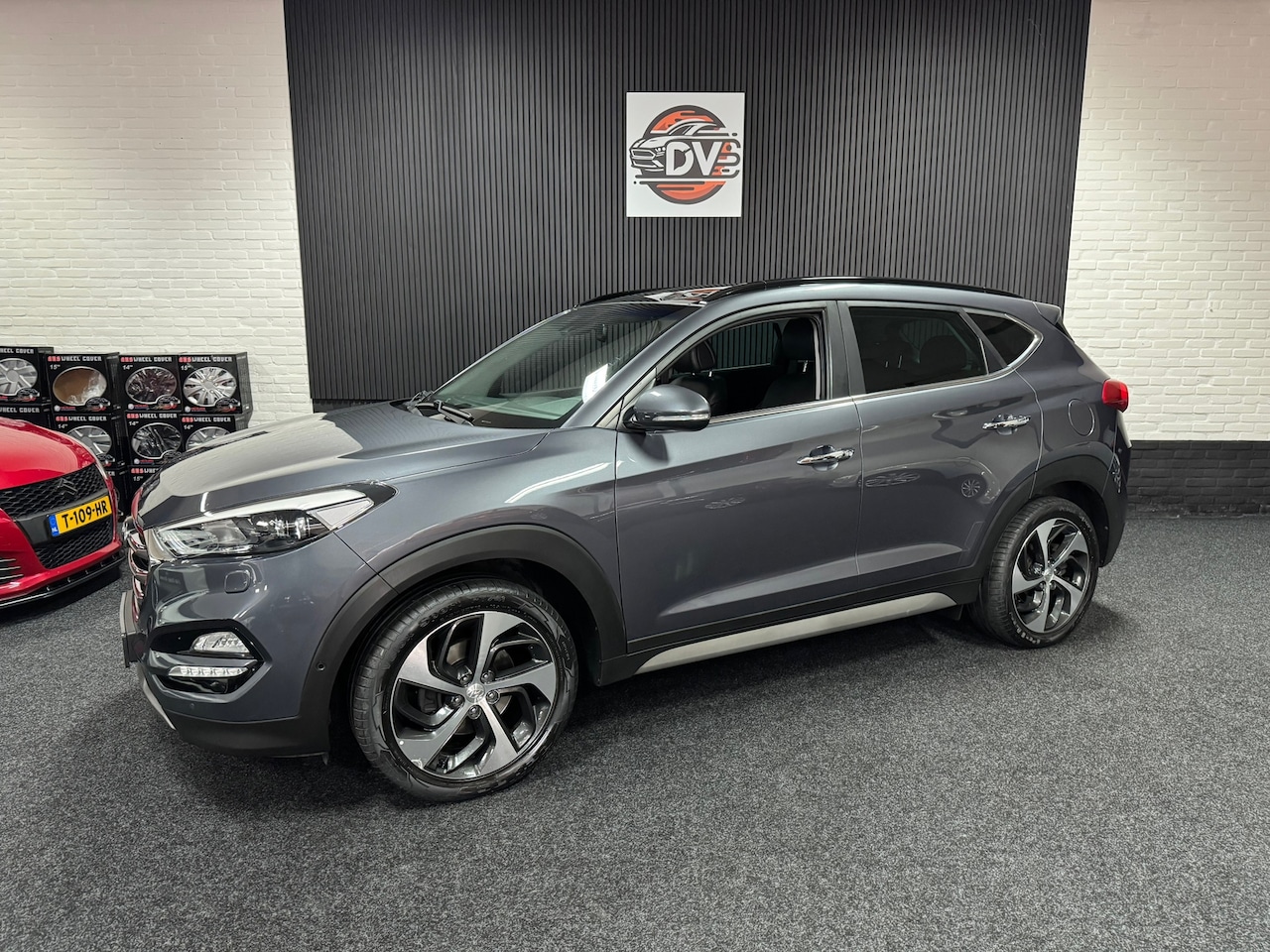 Hyundai Tucson - 1.6 T-GDi Premium 4WD, LED, PANO DAK, CRUISE, STL VERW, VOL LEDER, - AutoWereld.nl