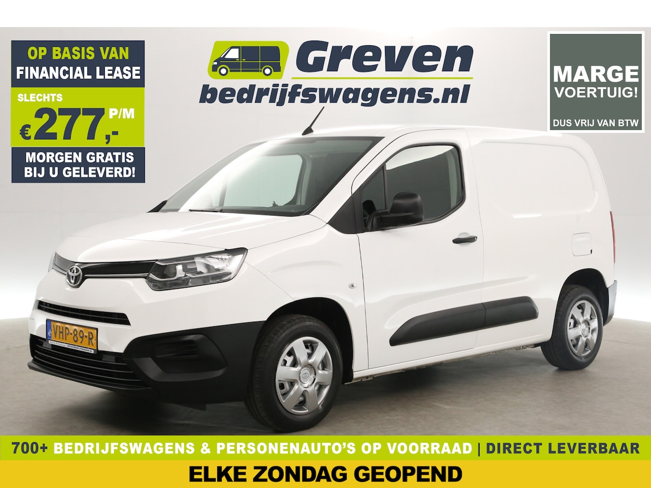 Toyota ProAce City - 1.5 L1H1 Marge Airco Cruise Elektrpakket Schuifdeur Trekhaak - AutoWereld.nl