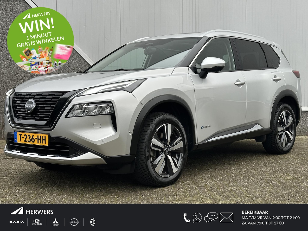 Nissan X-Trail - 1.5 e-4orce Tekna 4WD 7p. Automaat / Trekhaak (1650KG Trekgewicht) / Panoramadak / Schuif- - AutoWereld.nl