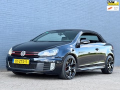 Volkswagen Golf Cabriolet - 2.0 TSI GTI|AUT|NAVI|211PK|XENON|LEDER|2XSLEUTELS