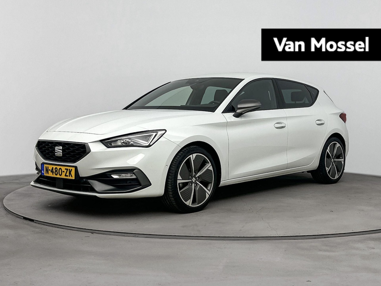 Seat Leon - 1.0 eTSI FR Business Intense 110PK | Automaat | Keyless | Virtual Cockpit | Adaptieve Crui - AutoWereld.nl