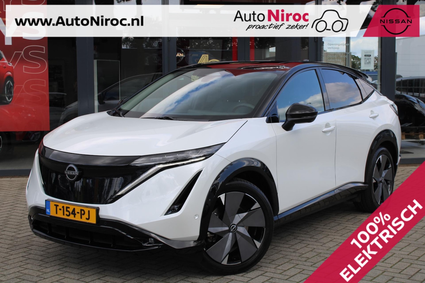 Nissan Ariya - e-4ORCE Evolve 87 kWh | 4WD | TWO=TONE | NAPPALEDER | 20 INCH | 1.500KG TREKGEWICHT | - AutoWereld.nl