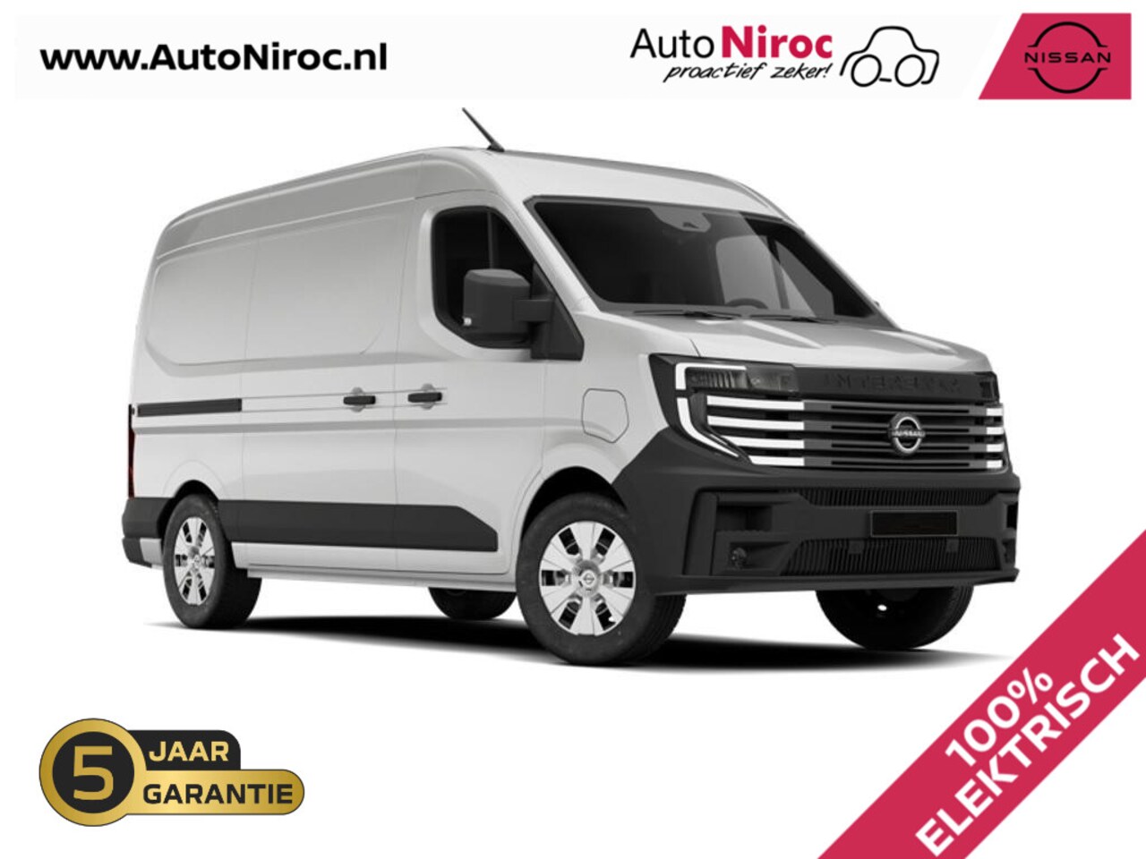 Nissan Interstar-e - L2H2 Limited 87 kWh | 22kW AC LADER | 130kW DC SNELLADER | 3.500 KG GVW | APPLE CARPLAY/AN - AutoWereld.nl