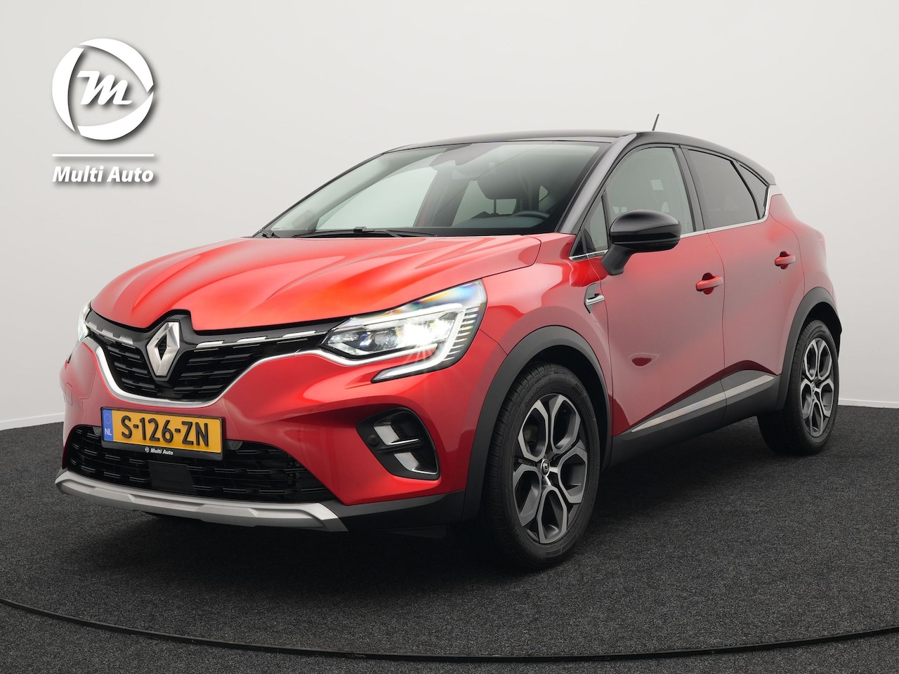 Renault Captur - 1.3 TCe 140 Intens Automaat | Apple Carplay | Sportstoelen | Navigatie | Camera | DAB | L. - AutoWereld.nl