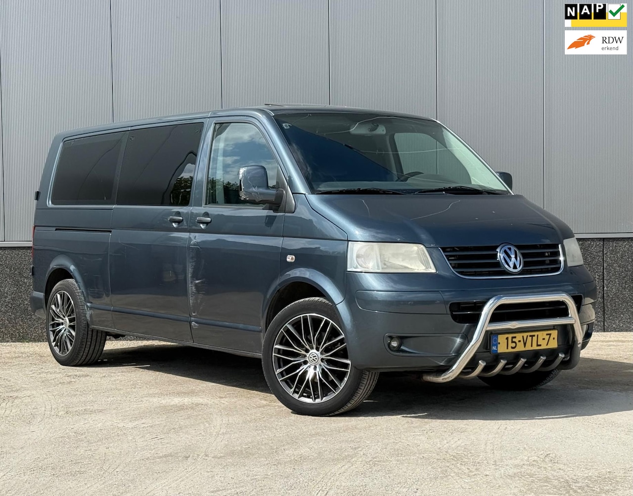 Volkswagen Transporter - 2.5 TDI 340 Trendline DC Airco, 2x schuifdeur, Schuifdak. - AutoWereld.nl