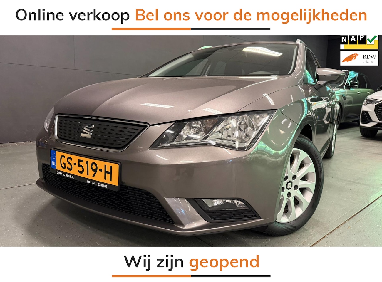 Seat Leon ST - 1.0 EcoTSI Style Connect NAVI/ECC/PDC/CRUISE// - AutoWereld.nl