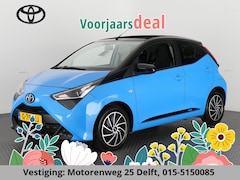 Toyota Aygo - 1.0 VVT-i X CABRIOLET BITONE AUTOMAAT BIJNA 2020.AIRCO.CARPLAY NAVIGATIE.GARANTIE TOT 10-2