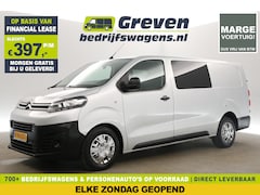 Citroën Jumpy - 2.0 BlueHDI L3H1 Marge Dubbele Cabine 5 Persoons Clima Carplay Cruise Navi PDC Trekhaak