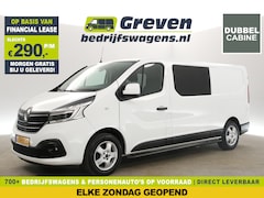 Renault Trafic - 2.0 dCi T29 L2H1 Dubbele Cabine 6 Persoons Airco Cruise Navi PDC 16"LMV Elektrpakket Trekh