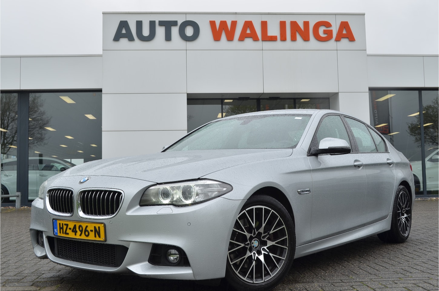 BMW 5-serie - 520i M Sport Edition Comfortstoelen 2X Memory Camera Vol Leer dealer onderhouden NL Auto! - AutoWereld.nl