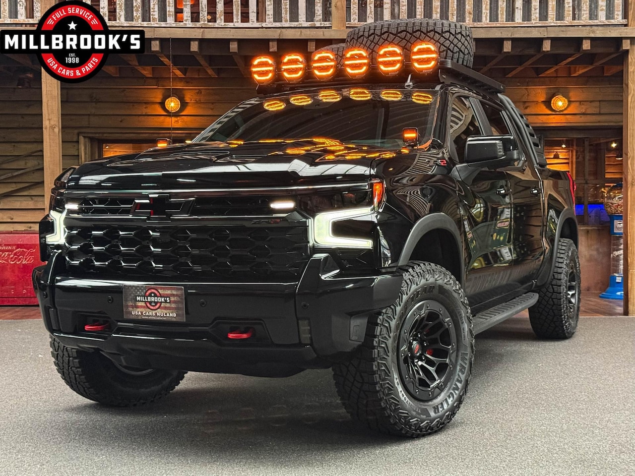 Chevrolet Silverado - ZR2 Millbrooks Special, Baja Edition, BPM VRIJ, LPG, Roofrack, verstralers - AutoWereld.nl