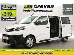Toyota PROACE Long Worker - 2.0 D-4D L3H1 | Dubbele Cabine | 6 Persoons | Airco Cruise 2xSchuifdeur Trekhaak PDC Stoel