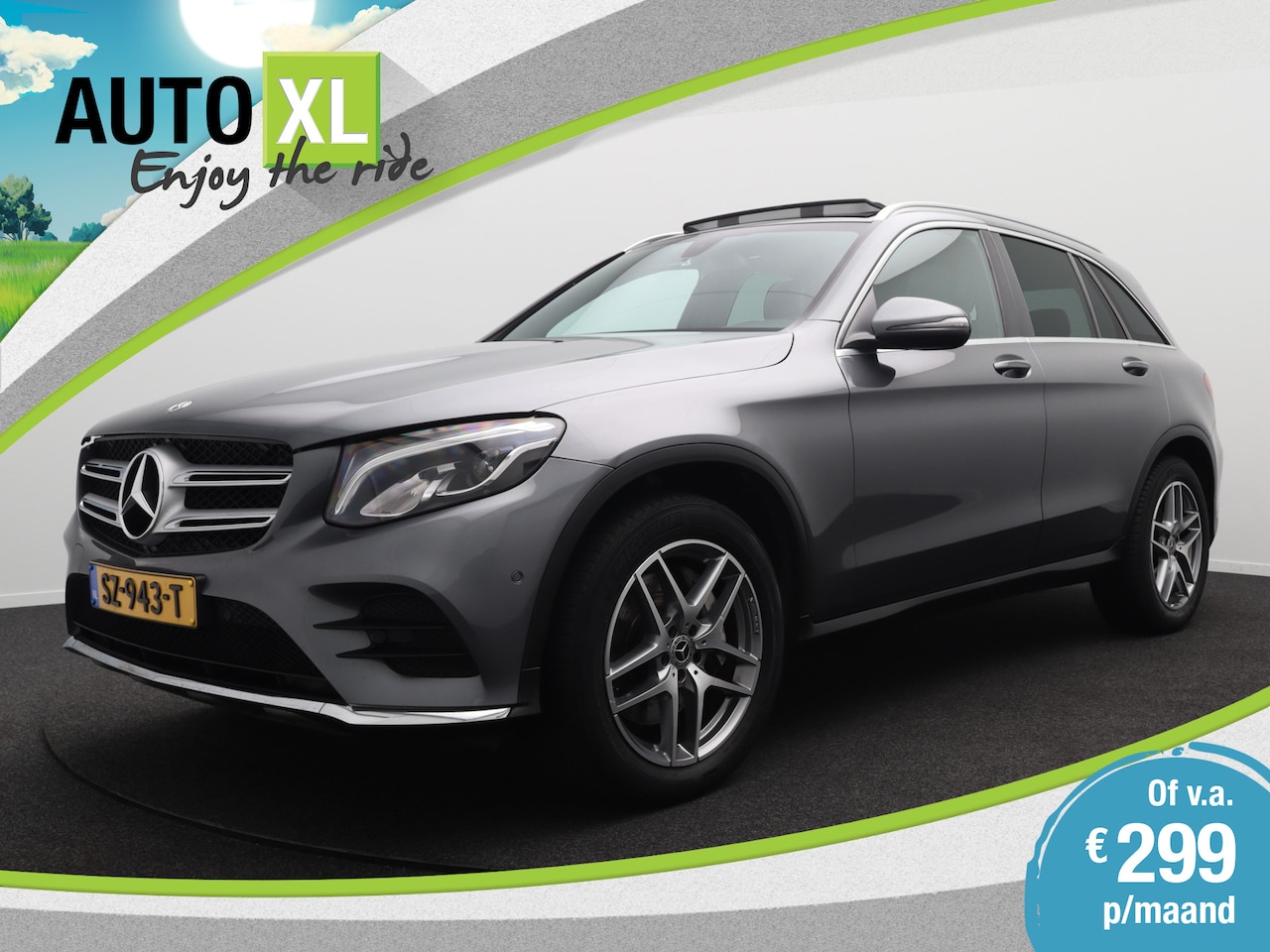 Mercedes-Benz GLC-klasse - 250d 204 PK 4MATIC Aut. AMG Pano-dak Stoelverw. Trekhaak - AutoWereld.nl