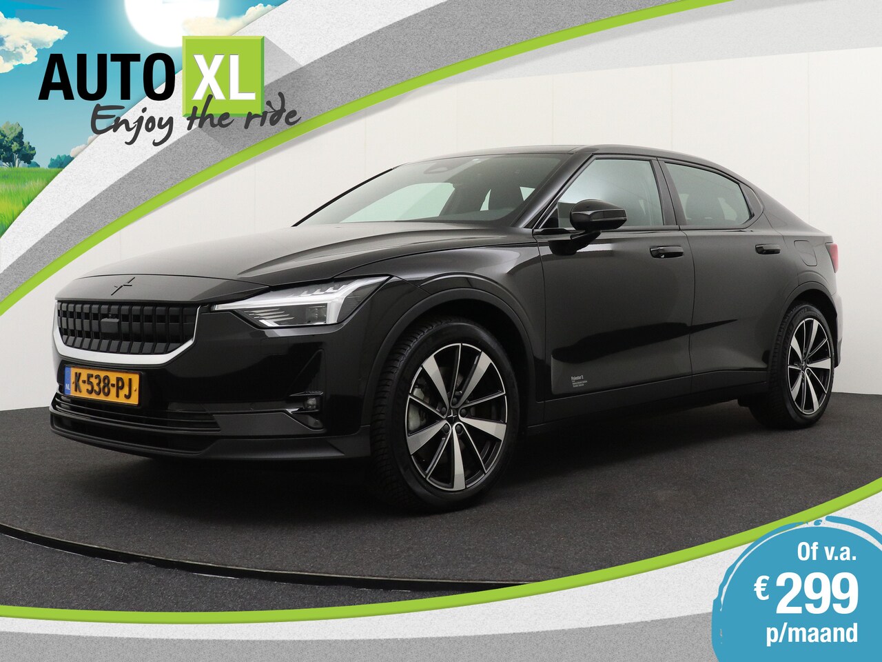 Polestar 2 - Long Range Dual Motor Launch 78 KwH Pano-dak Trekhaak Memory - AutoWereld.nl