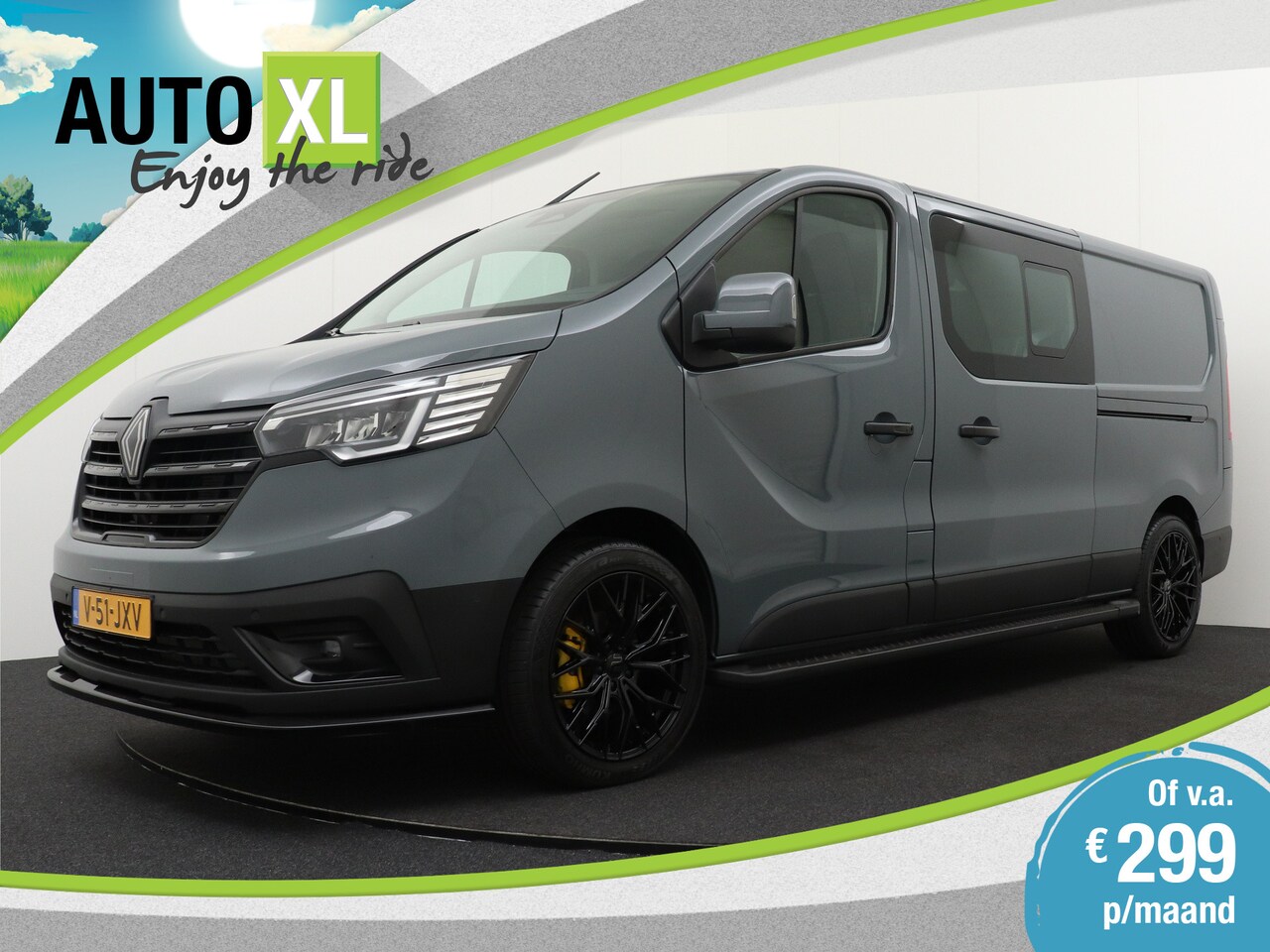 Renault Trafic - 2.0 170 PK Aut. L2H1 DC RS-Pack Camera Dodehoek Climate Stoelverw - AutoWereld.nl
