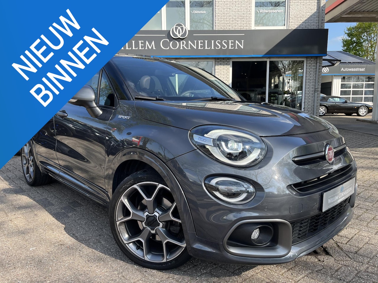 Fiat 500 X - 1.3 FireFly Turbo 150 Sport Aut Pano ACC Trekhaak - AutoWereld.nl