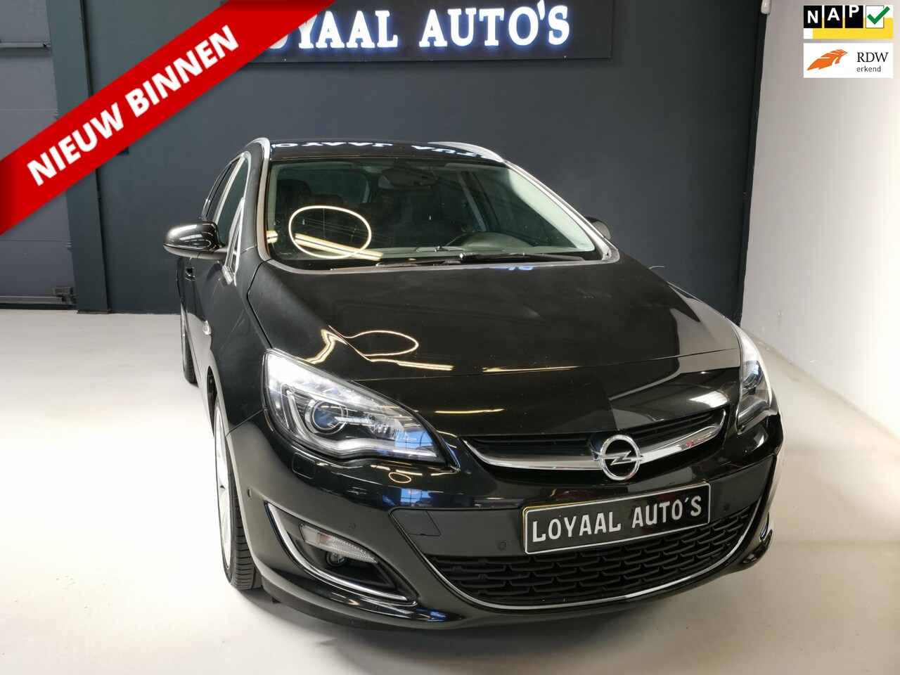 Opel Astra Sports Tourer - 1.4 Turbo Business + | NAVI | LEDER | AIRCO | CRUISE | TREKHAAK | PDC | NAP | APK. - AutoWereld.nl