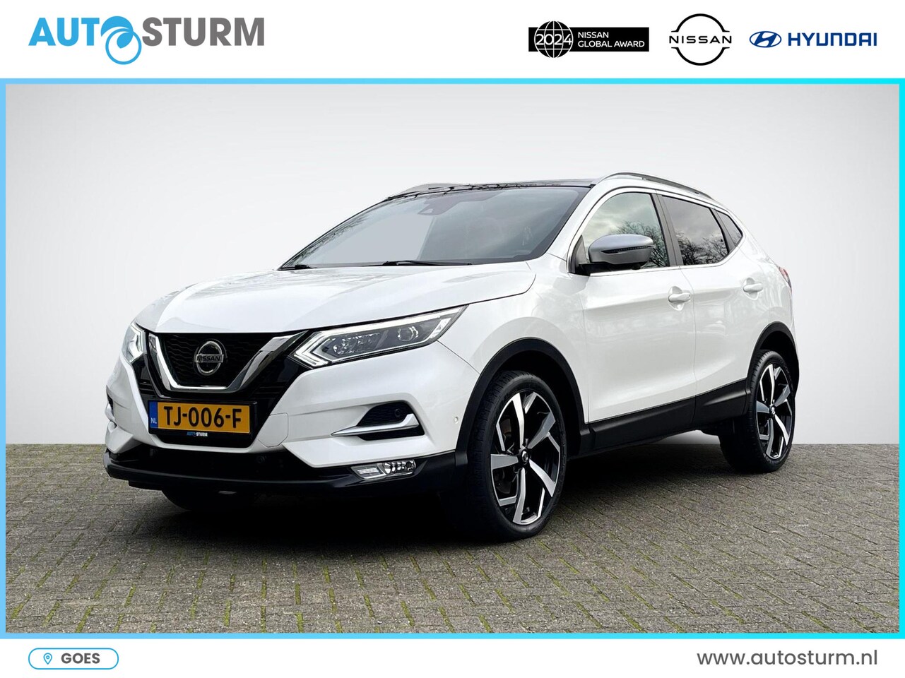 Nissan Qashqai - 1.2 Tekna + | Panoramadak | Nappa Leder | BOSE Audio | Geheugenstoel | Navigatie | 360° Ca - AutoWereld.nl