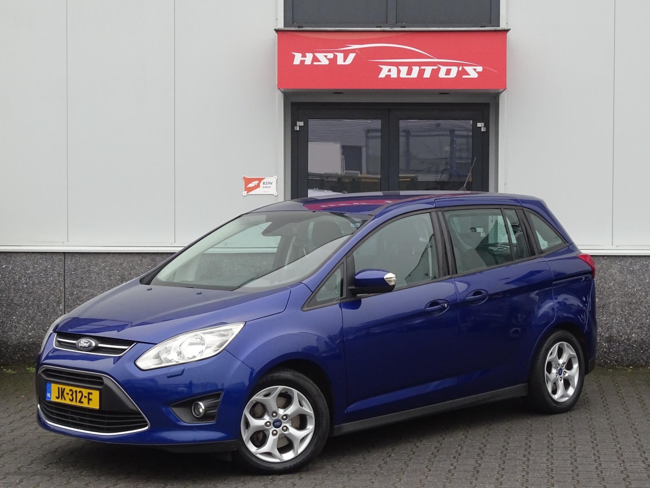Ford Grand C-Max - 1.6 TDCi Lease 7p navi LM airco - AutoWereld.nl