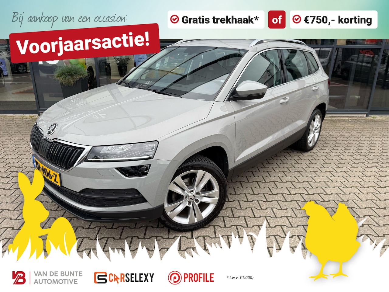 Skoda Karoq - 1.0 TSI Style Business *Canton & Trekhaak* - AutoWereld.nl
