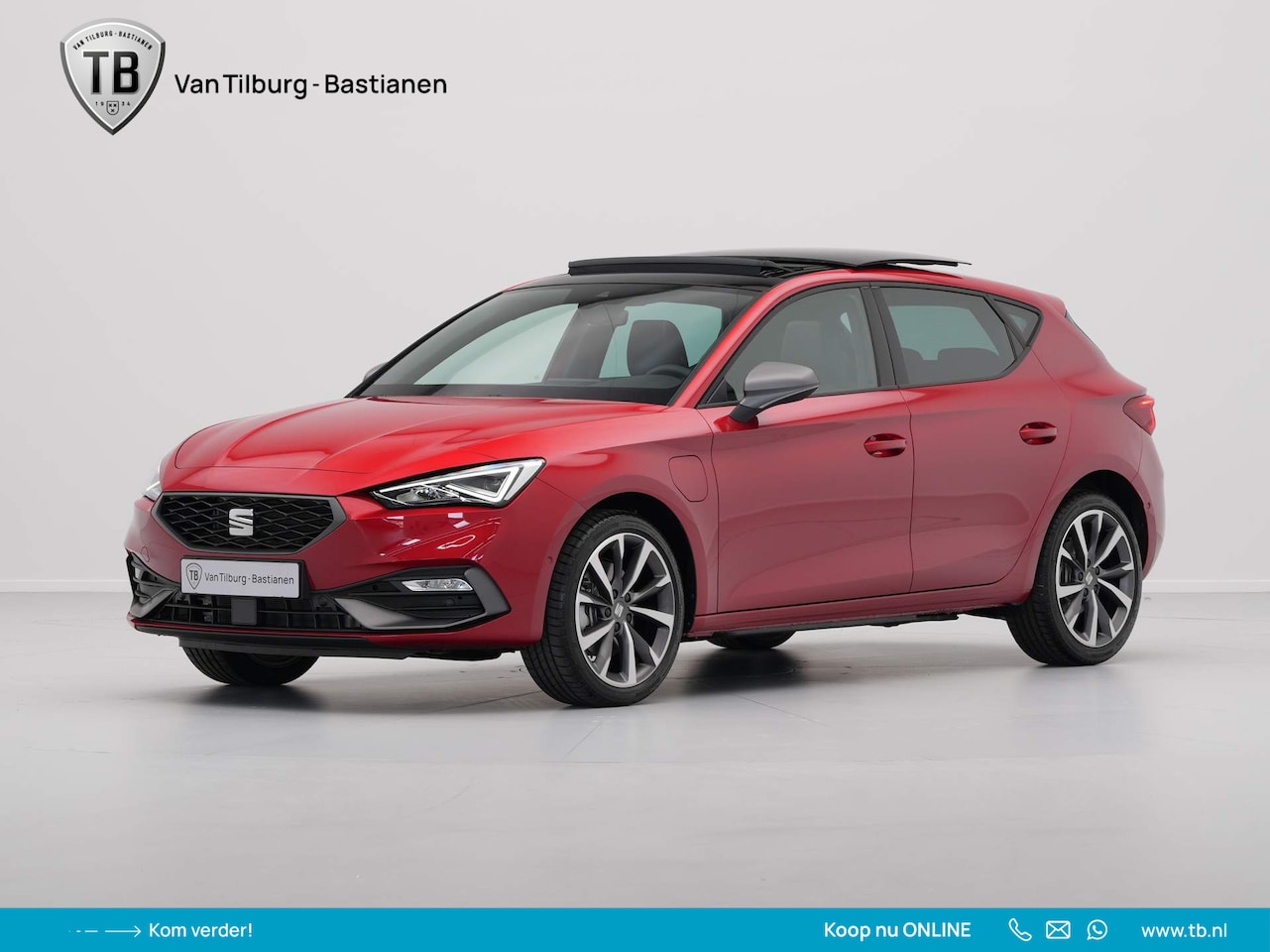 Seat Leon - 1.4 TSI eHybrid PHEV FR Business Intense Hybrid, Digital cockpit, LED, Armsteun, Full-Link - AutoWereld.nl