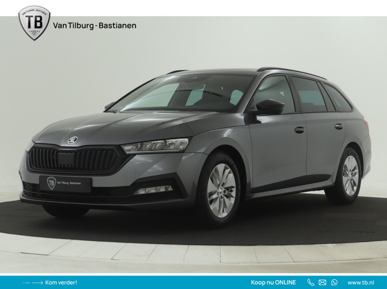 Skoda Octavia Combi - 1.0 e-TSI 110pk DSG Ambition Navigatie Pdc Clima Lm Velgen - AutoWereld.nl