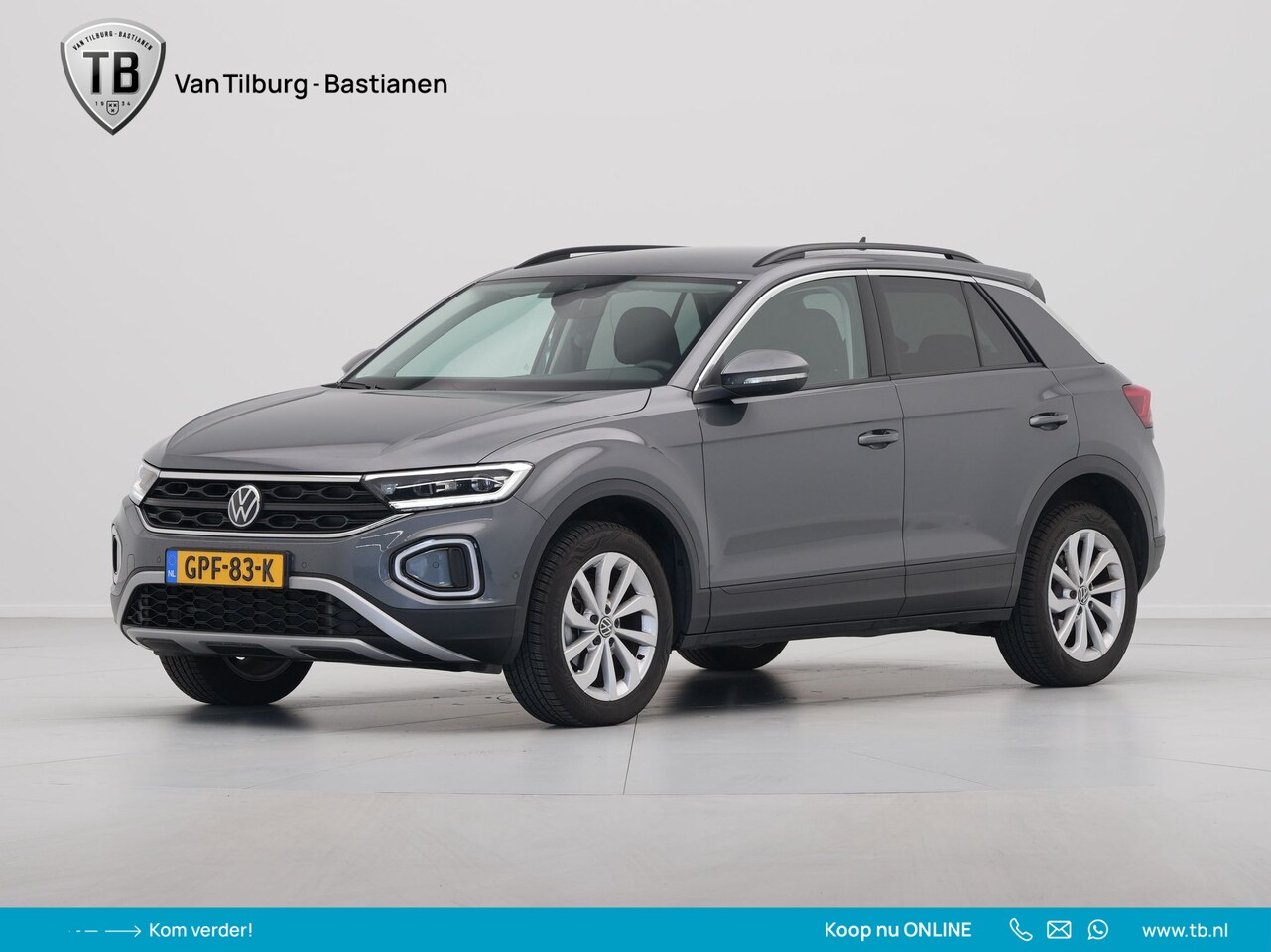 Volkswagen T-Roc - 1.5 TSI 150pk DSG Oranje Edition Navi via App Camera Clima Keyless - AutoWereld.nl