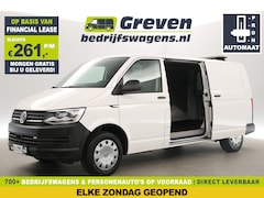 Volkswagen Transporter - 2.0 TDI L2H1 150PK DSG Automaat 2xSchuifdeur Airco Cruise Camera Carplay PDC LED Trekhaak