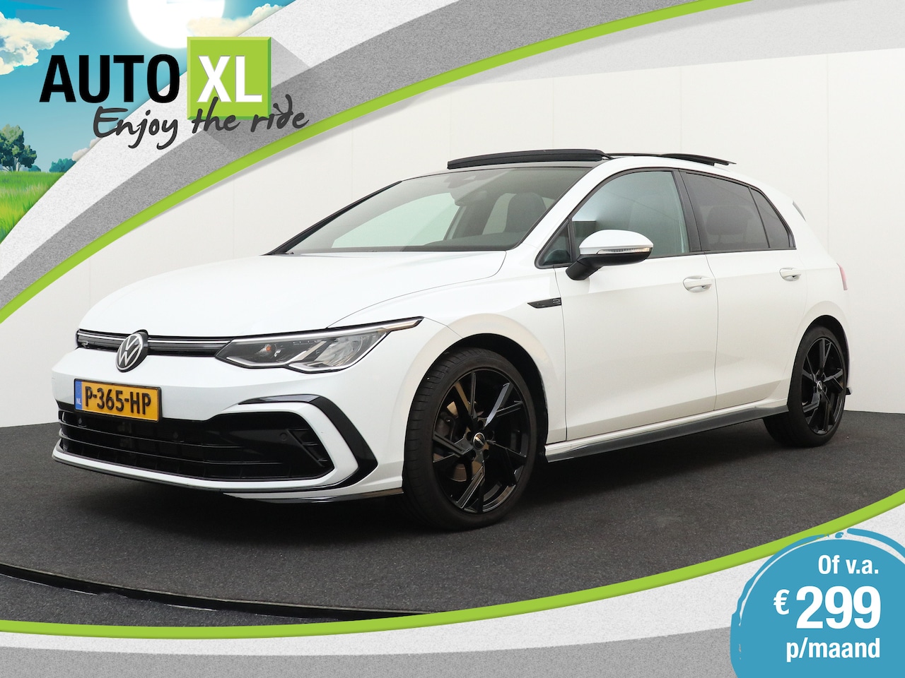 Volkswagen Golf - 1.5 eTSI R-Line Pano-dak Adap. Cruise Stoel+Stuurverwarming - AutoWereld.nl