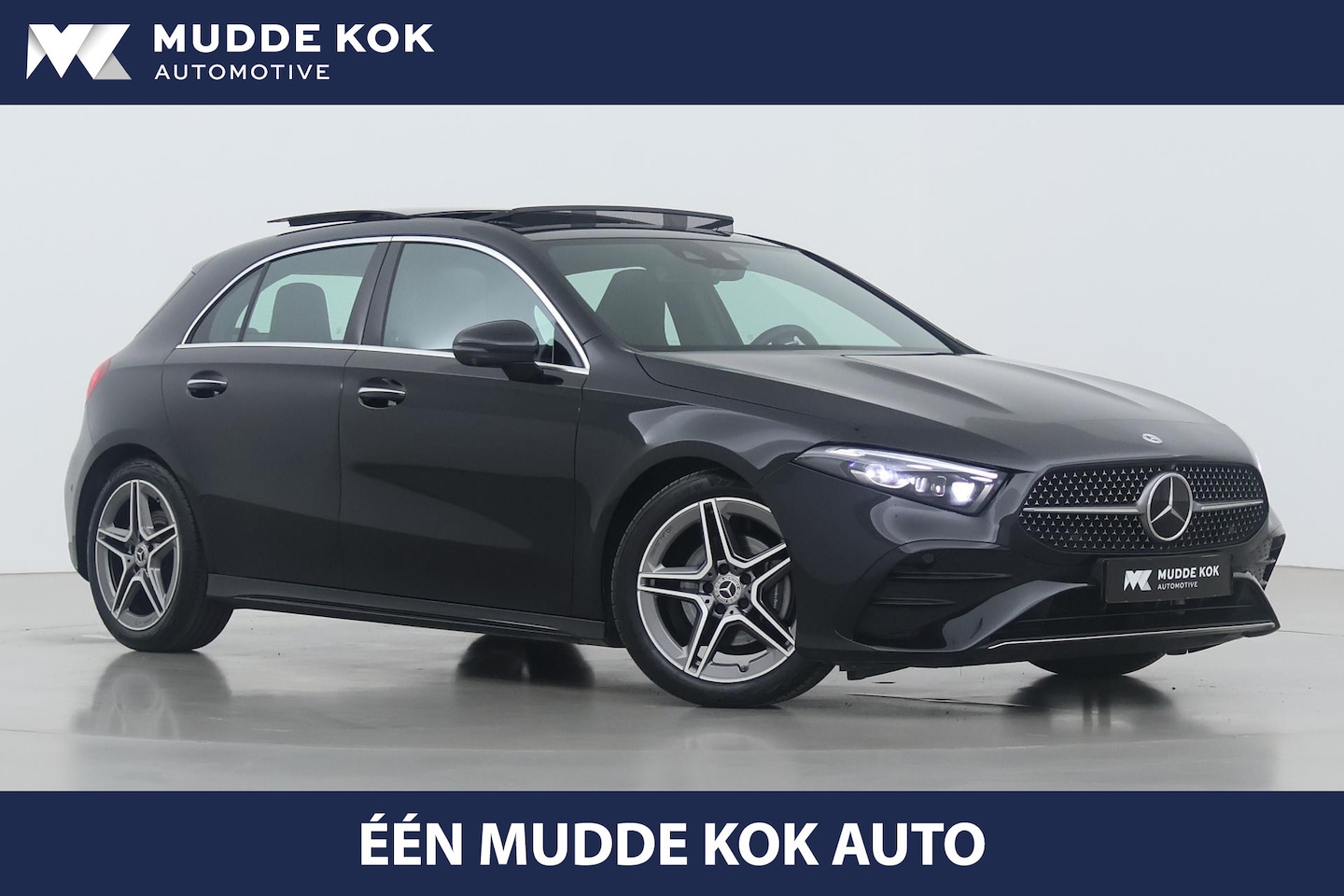 Mercedes-Benz A-klasse - 200 AMG Line | Panorama/schuifdak | Head-Up | 360° Camera | Midline Sound | Trekhaak - AutoWereld.nl